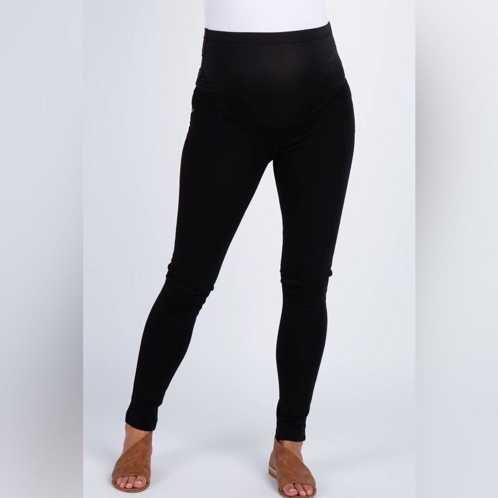Pinkblush Black Maternity Jeggings